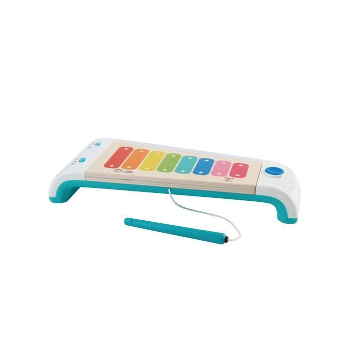 Hape - Jouet d’éveil musical en bois tactile et électronique Baby Einstein - Xylophone magic touch
