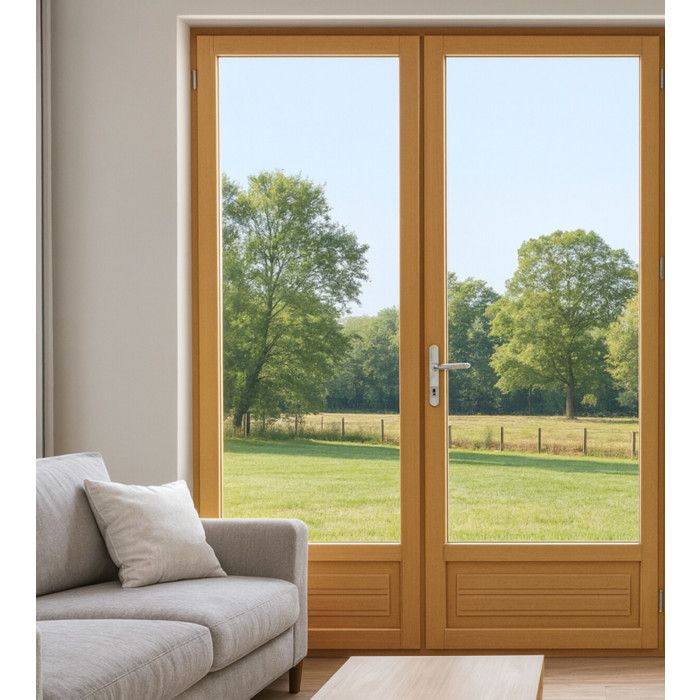 Porte Fenêtre Bois 2 Vantaux Brico Dépôt