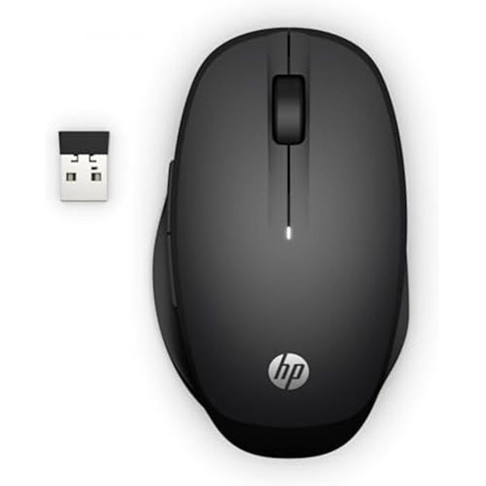Souris Sans Fil - HP - Dual Mode 300 - Bluetooth et USB - 3600 DPI - Autonomie 15 mois