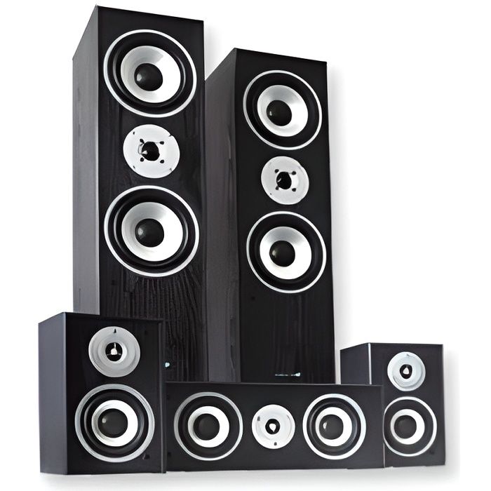 Enceintes Home Theater 5.0 - LTC AUDIO - E1004BL -