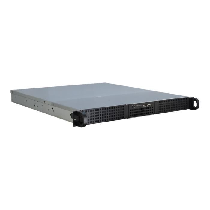 Rack montable 1U Inter Tech IPC 1U 10248 SSI CEB USB