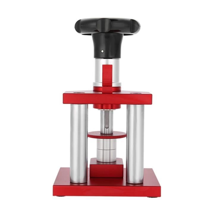 Presse Boîtier Montre Professionnelle – Kit 12 Matrices Nylon + Presse Pour Réparation Horloger