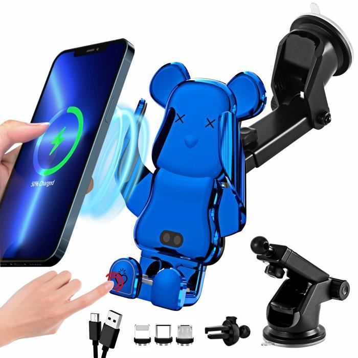 Chargeur Induction Voiture, 15W Tapis De Charge Sans Fil Rapide