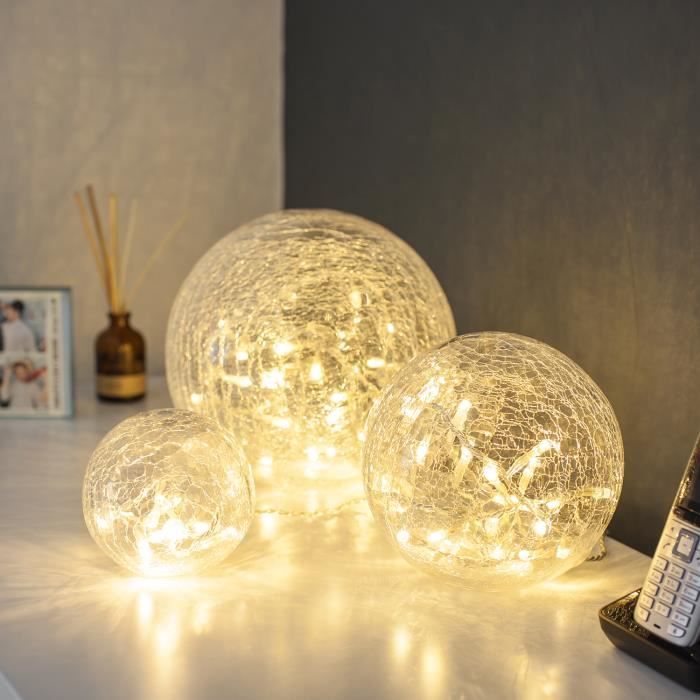 TOPCHANCES Lot de 2 lampes LED à effet de flamme, tissu de soie, fausse lumière 3D
