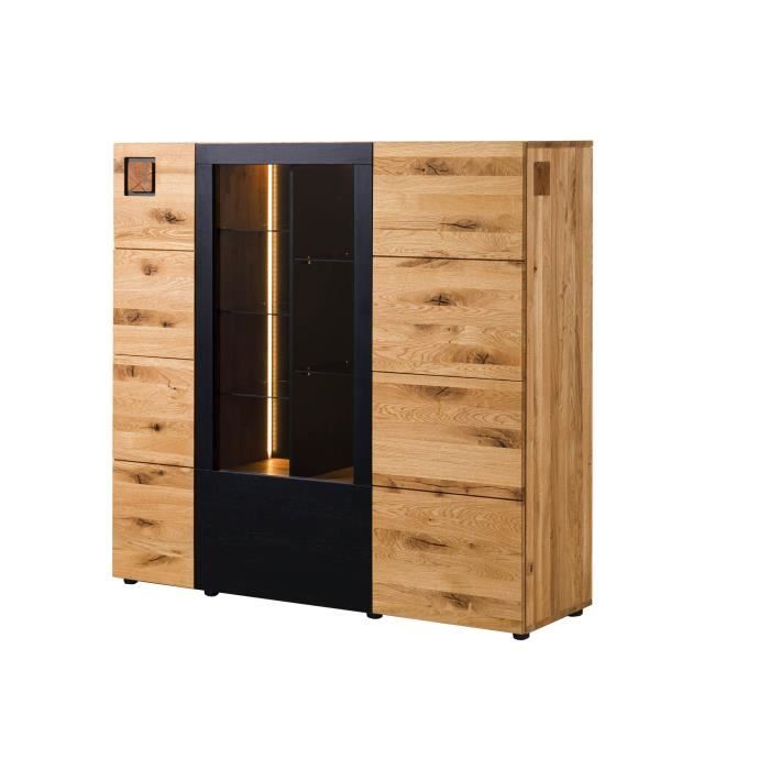 Buffet haut chêne sauvage 116x43 5x143 naturel huilé-verni KITZBÜHEL N°107