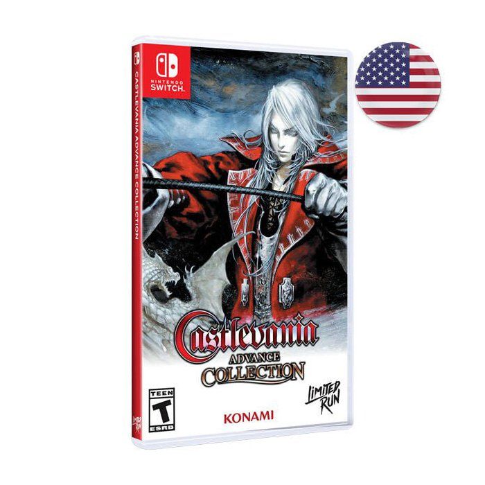 Micromania Castlevania Advance Collection (Us) - Harmony Of Dissonance Cover-Jeu-Switch