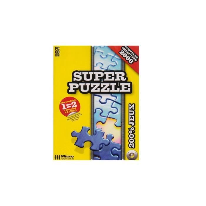 Micro Application Jeu PC Super Puzzle