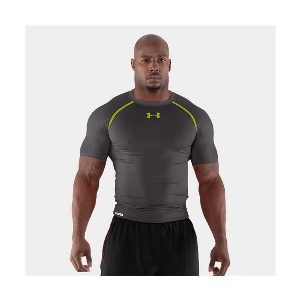 Rashguard HeatGear "dyNASTY" m. [019] charc... [019] charcoal