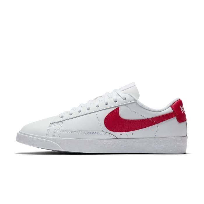 chaussure nike femme blanche rouge