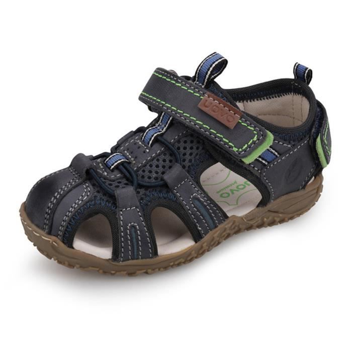 Stars® Sandales Enfant pour Garçon Fille Été Chaussures de Sport Bout Fermé  Antidérapant Sandales de Randonnée Plage Sandales - Bleu foncee - Cdiscount
