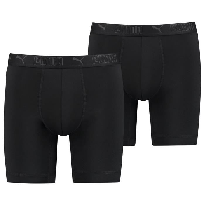 Puma Boxer Black S (Lot de 2) Homme