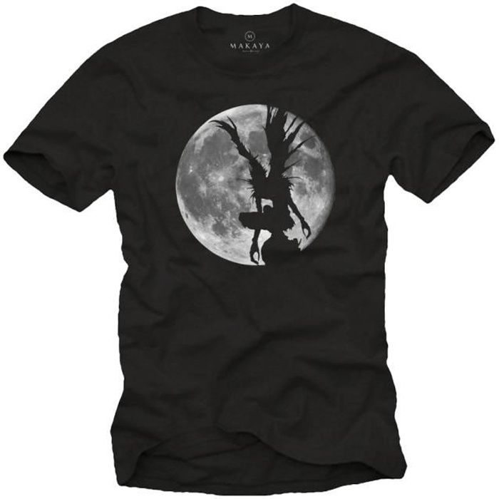 Manga Tee Shirt Ryuk Shinigami Death Note Homme Xl Achat