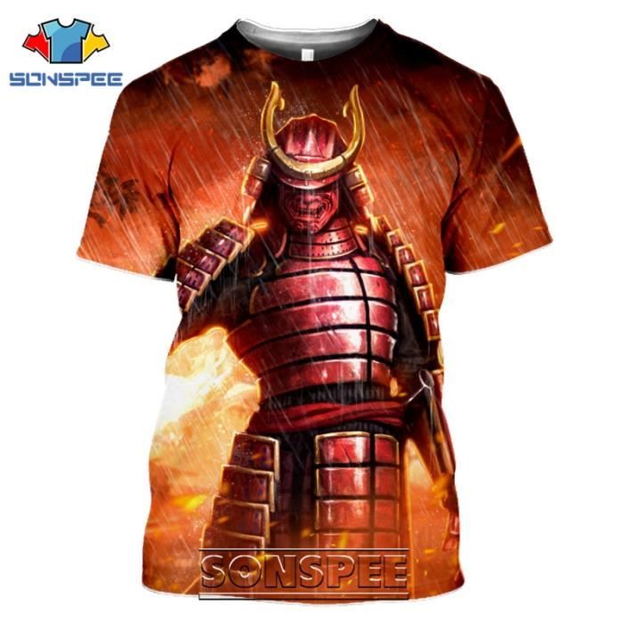 T-shirt à manches courtes Samouraï - France