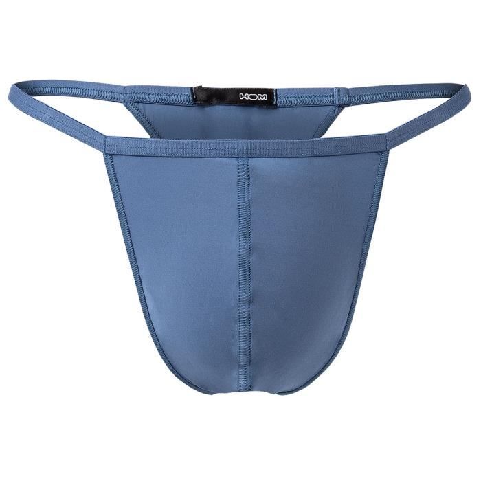 HOM String Homme uni Midblue Cdiscount Pret a Porter