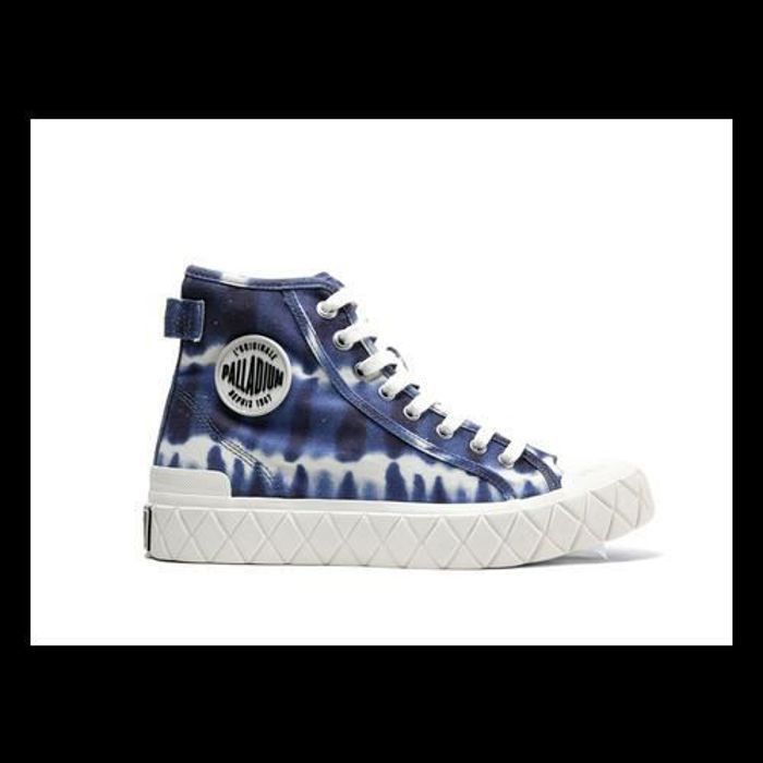 Palladium Baskets femme Palladium Palla Ace Mid Tie Dye - dark blue - 38