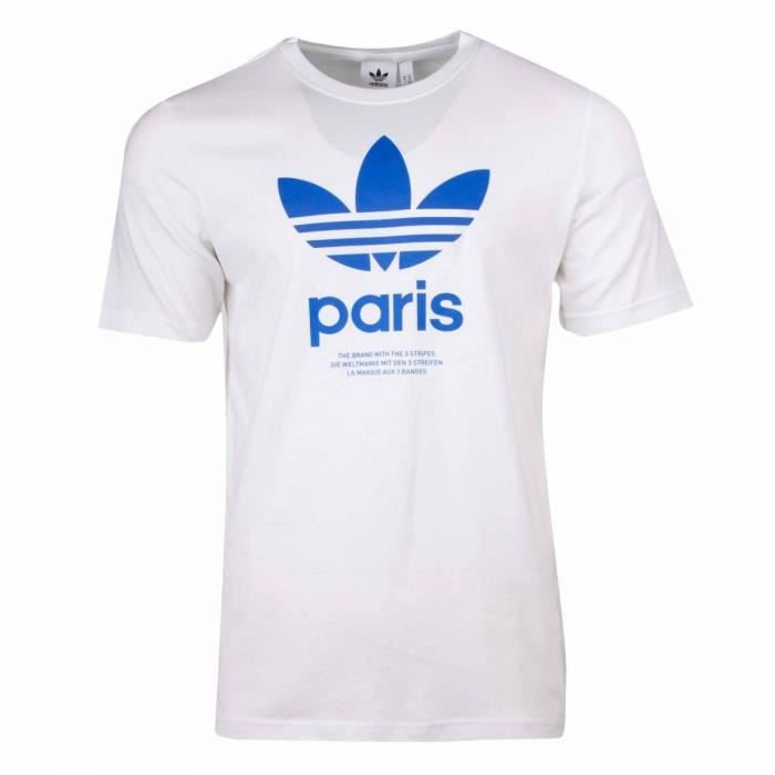 Tee shirt homme ADIDAS ORIGINALS Blanc Manches courtes