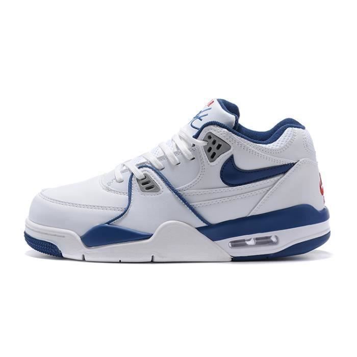 Basket air jordan Flight 89 Homme Chaussures Entrainement de Sport Blanc Bleu Blanc Cdiscount Chaussures