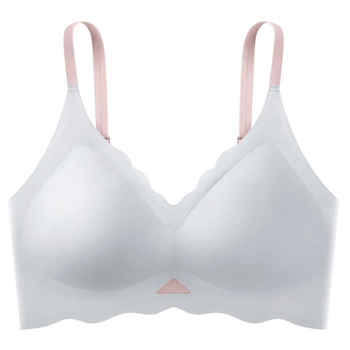 Soutien-gorge Push-up Sans Armatures Grande Taille - Profond Décolleté, Confortable, Rembourrage Amovible, Pour Femme