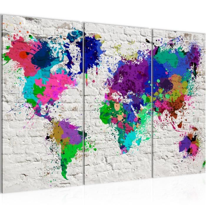 Runa Art Quadro Cavalli Moderno – Murale Su Tela Non Tessuta – Made In Germany – Marrone, 036015a