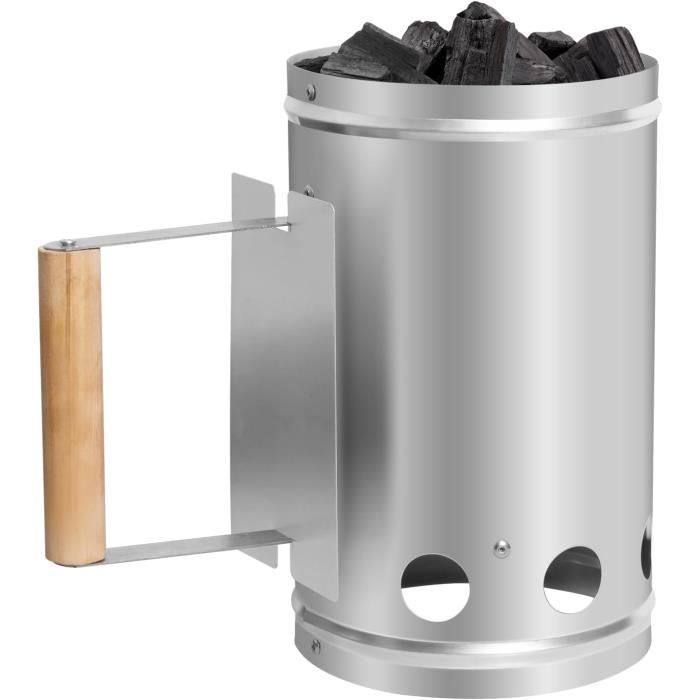 Onlyfire Kit Cheminée d'Allumage en Acier Inoxydable 430 avec