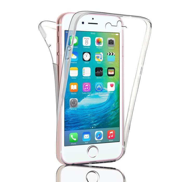 Coque 360° IPhone 16E / SE4 2025 - Protection Intégrale En Gel Transparent, Anti-chocs