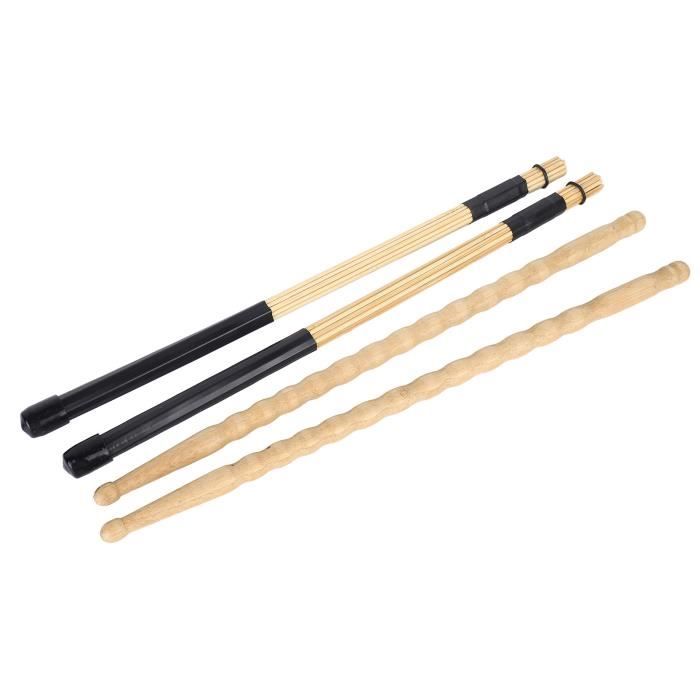 Lot De 10 Baguettes Percussion Bois – Maillets 21 Cm Pour Xylophone, Marimba, Glockenspiel, Son Puissant Et Prise Confortable