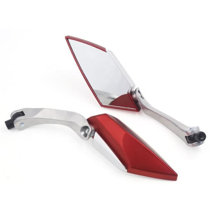 Qiilu Une Paire de 8mm 10mm Universel Moto Scooter Moto Qiilu Une Paire de 8mm 10mm Universel Moto Scooter Moto