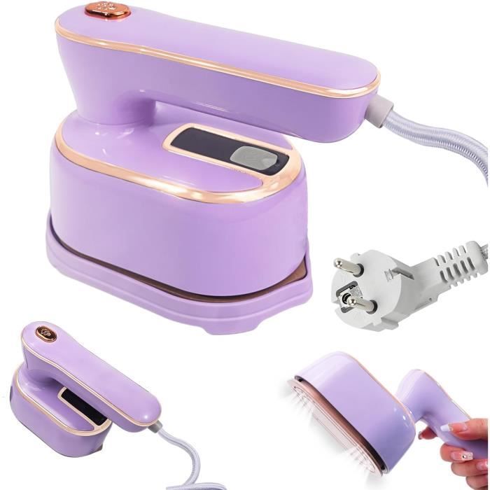Fer à Repasser De Voyage Duronic SI4 - 420W - Mini Fer Vapeur Portable - 30ml - Température Réglable