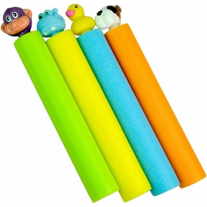 Lot De 4 Pompes à Main LATRAT - Gonfleur Manuel Pour Ballons - Léger Et Robustes - Pour Fêtes Et Anniversaires