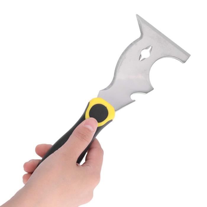 Am-Tech G0645 Poignée Souple Couteau à Mastic – Multicolore