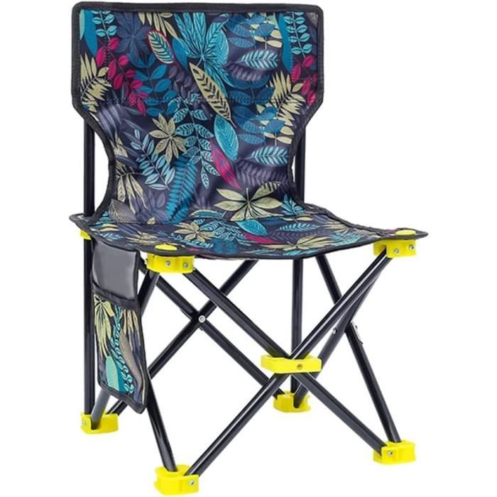 Chaise pliante en métal pour camping, randonnée, pêche, maison, plage, tente, barbecue, tabouret de pique-nique, jardin, repos, extérieur, voyage