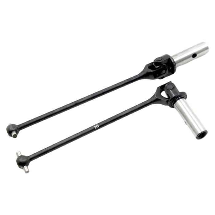Oumefar Arbre D'Entraînement CVD Métal Pour Tamiya TT02 1/10 – Set De 4 Pièces En Alliage D'Aluminium Bleu, Mise à Niveau RC