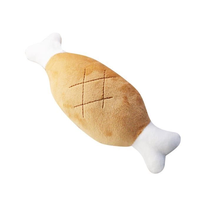 Meilleurs prix pour VGEBY Jouet Chien Peluche Os Bruiteur Nettoyage Dentaire Interactif