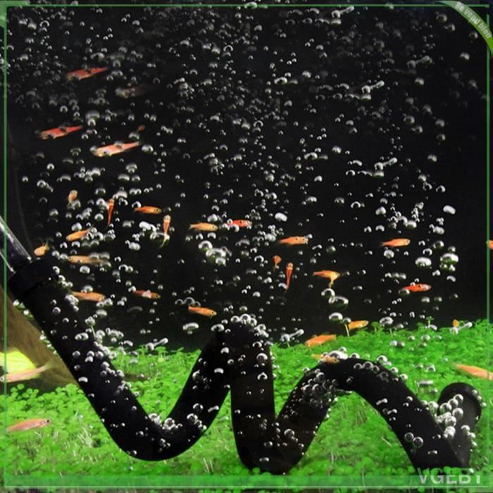 Meilleurs prix pour Barre à bulles en pierre à Plastique Aquarium Stone Bubble Bar Fish Tank Paysage animalerie kit 120 cm double tête