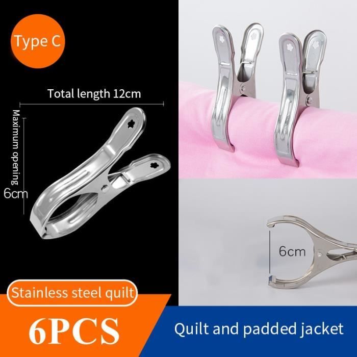 UNICRAFTALE 20 Pcs Pendentif Pincement Bails en Acier Inoxydable - Ice Pick Connecteur pour Fabrication de Bijoux, Couleur Acier Inoxydable