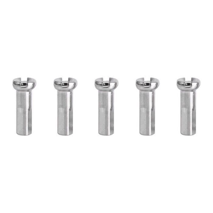Rayons De Vélo En Acier 14G - Lot De 36, Longueur 94 Mm (sans Coude) | Pour VTT, Vélo De Montagne, Diamètre 2 Mm, Filetage M2x0.45 - 9