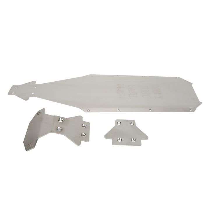 Protection De Châssis En Acier Inoxydable CC01 RC, Plaque De Protection Pour Voiture Protection De Chassis En Acier Inoxydable 94380382