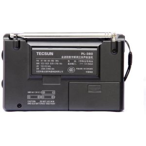 TECSUN GR-88P Mini-Radio Empfänger Mit Dynamo, Grau, AM/FM/SSB, AM/FM/SSB