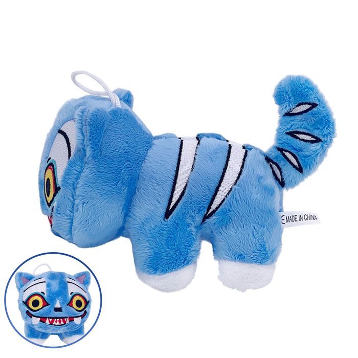 Peluche Tigre Violet K-Pop Dem0n Hun-ters - Tissu Doux, Rembourrage Coton PP, Pour Fans De K-pop Et Collectionneurs