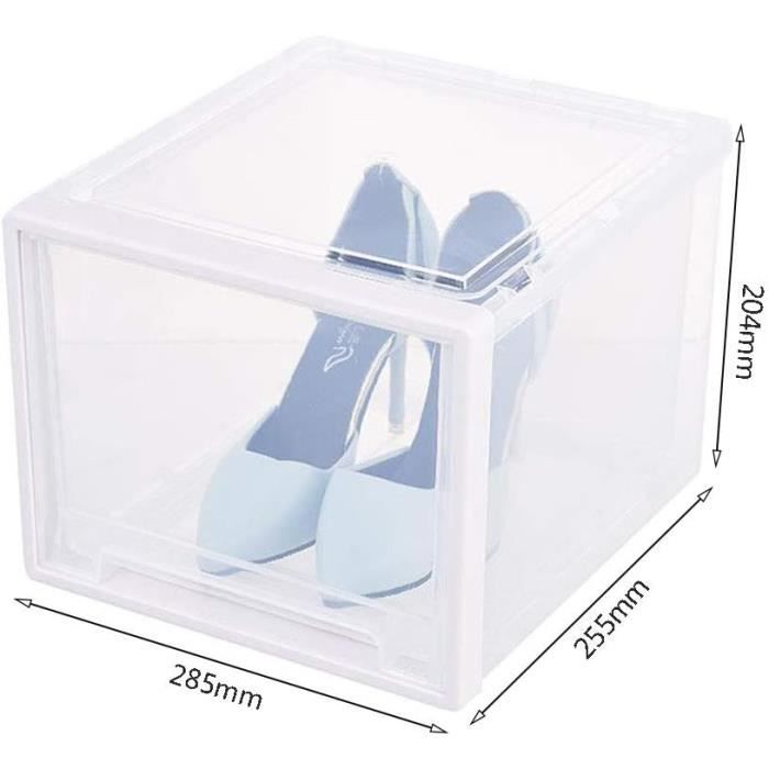 Boîte de sac à main en acrylique, transparente et empilable, avec porte magnétique, adaptée pour sac, chaussure, poupée d'action, jouet, collection modèle de voiture (1pc, 36 x 22,5 x 27 cm, 14,2 Boîte de sac à main en acrylique, transparente et empilable, avec porte magnétique, adaptée pour sac, chaussure, poupée d'action, jouet, collection modèle de voiture (1pc, 36 x 22,5 x 27 cm, 14,2