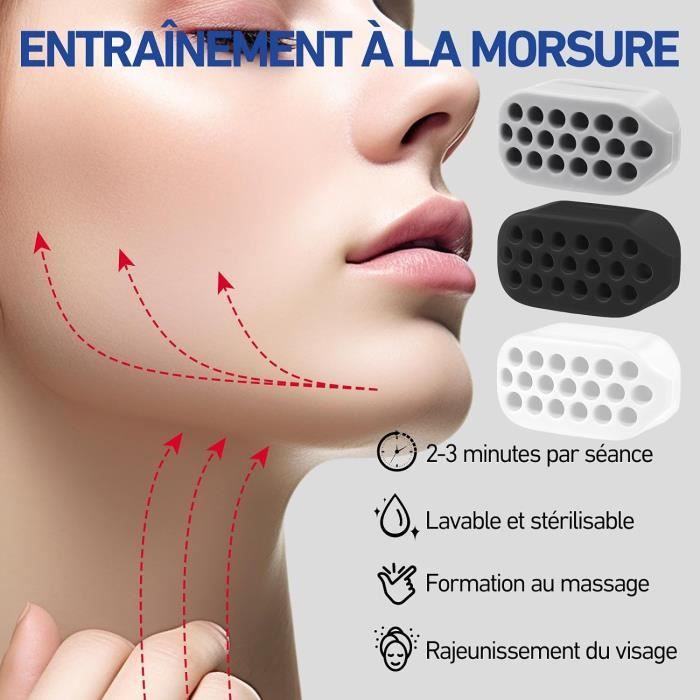 6 Pi ces Muscler Machoire Machoire Musculation Gomme Machoire 6 Pi ces Muscler Machoire Machoire Musculation Gomme Machoire
