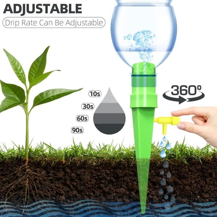 Irrigation Goutte À Goutte Kit, 20Pcs Irrigation Goutte À Goutte