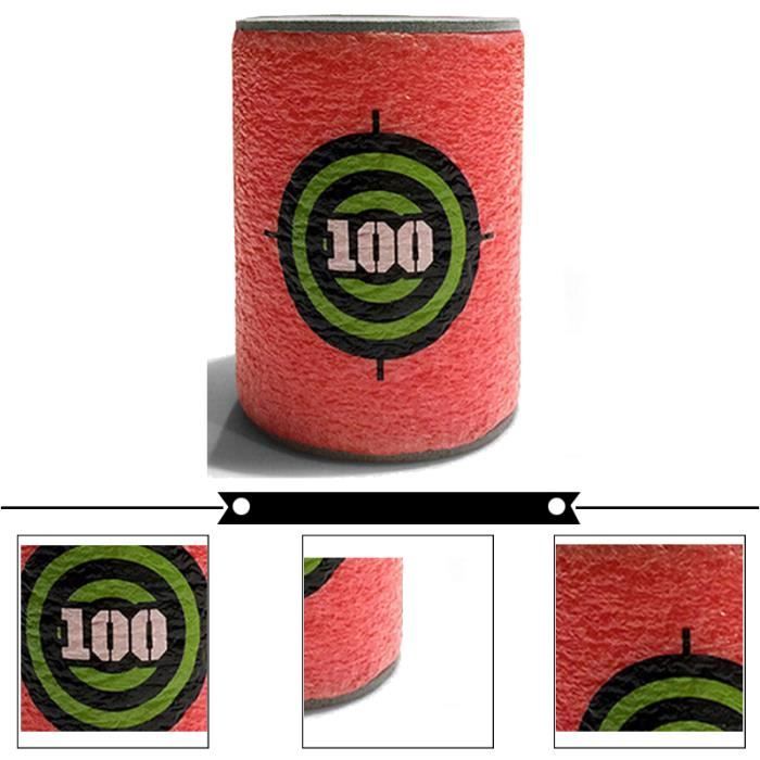 Cibles En Mousse EVA Pour Jeu De Tir Enfants KIMISS – Lot De 6, Avec Points, Souples Et Sûres, Pour Pistolet Nerf Ou Similaire - 1