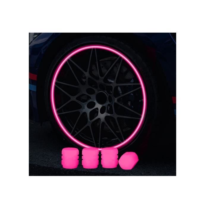 Bouchons de valve de roue pneu in fibre de carbone pour voiture Mercedes  Benz AMG - Cdiscount Auto