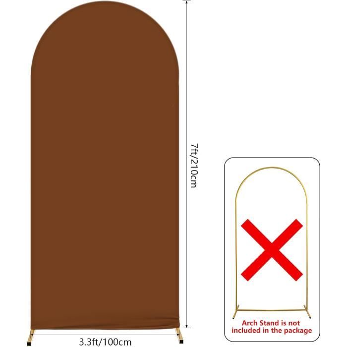 Support De Toile De Fond Doré De 2 M Pour Arche De Ballons De Mariage Carrée En Métal - Cadre De Jardin - Support De Bague Pour Mariage, Fête D' Anniversaire, Cérémonie, Anniversaire De Mariage