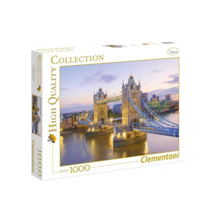Puzzle 1000 Pièces MyPuzzle – Tower Bridge Et Skyline De Londres Au Coucher Du Soleil, Premium