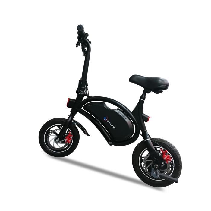 ESLIDE ES1200D Draisienne Electrique 350W 12 pouces Noire Cdiscount Sport