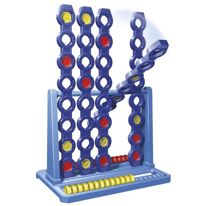 Hasbro Puissance 4 Édition Voyage – Jeu Portable 2 Joueurs, 21 Jetons Chacun, Stratégie, Dès 6 Ans