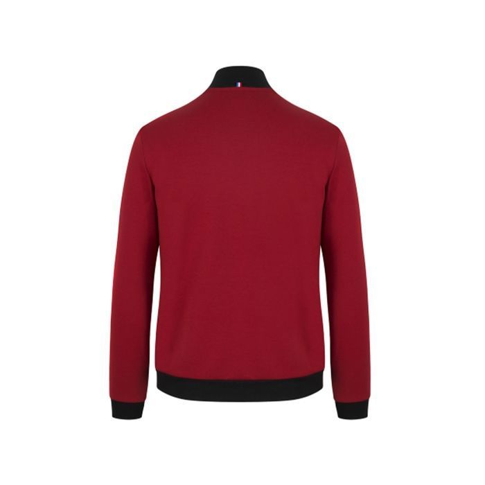 Sweat shirt homme Le Coq Sportif Logo serigraphiee 3d Bordeaux Rouge Col classique Bordeaux Cdiscount Pret a Porter