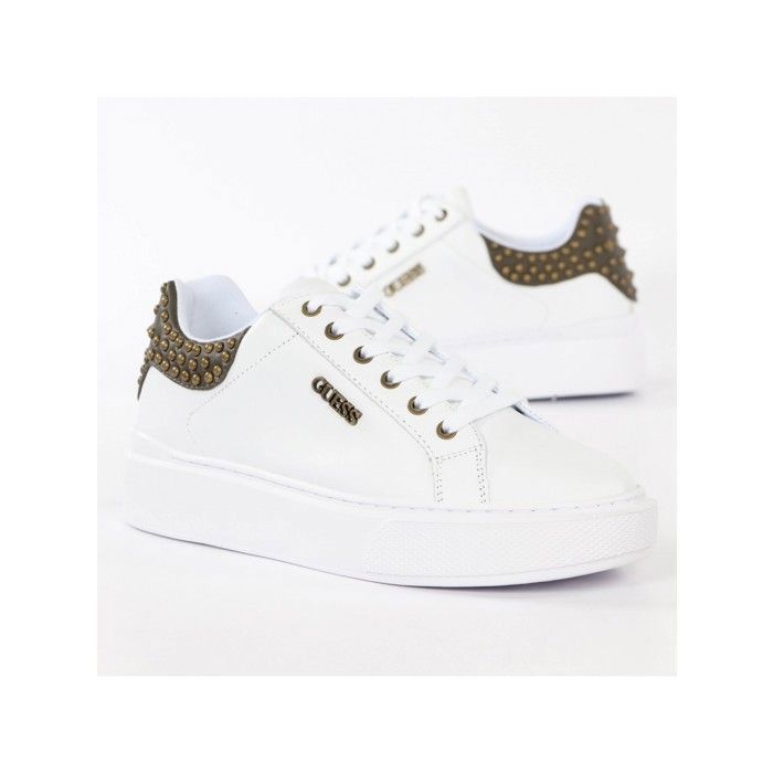 Guess basket blanche sales